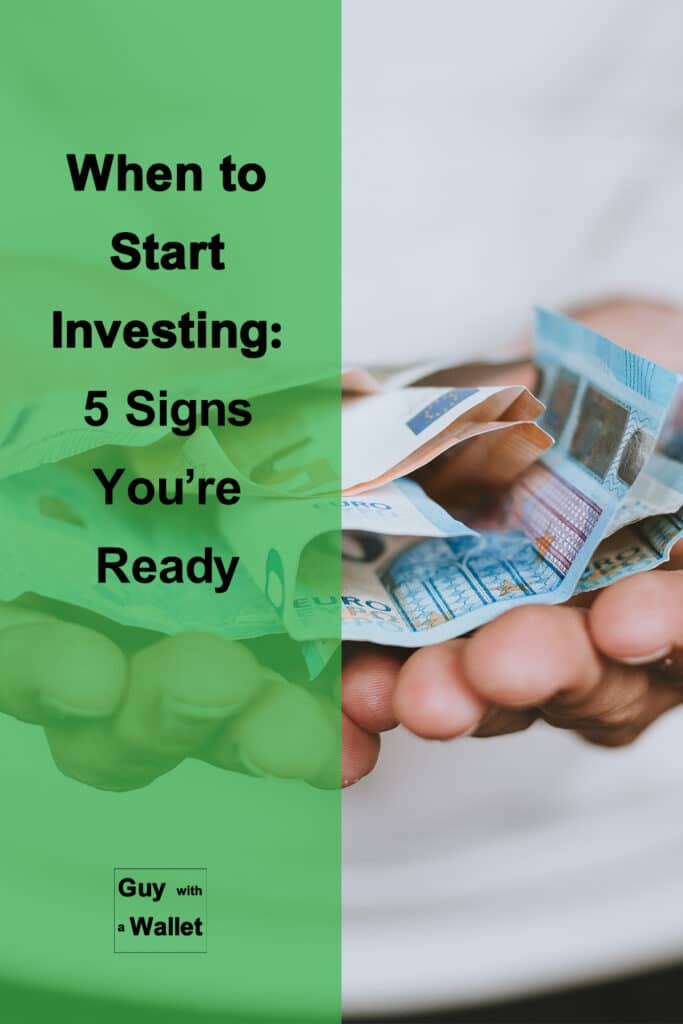 When to Start Investing 5 Signs You’re Ready - pinterest