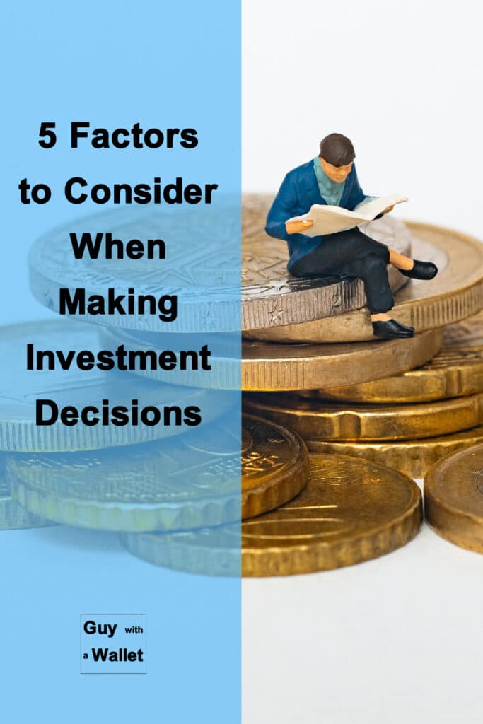 Factors to Consider When Making Investment Decisions - pinterest